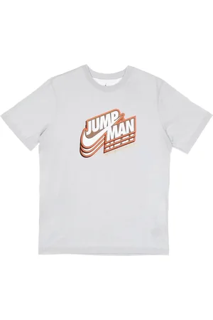 Jordan Top, Herre, Grå, 2XL, Bomuld, Jumpman Gfx Tee