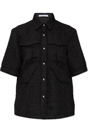 IRO Bluser & Skjorter, Dame, Sort, S, Polyester, Sarina Skjorte