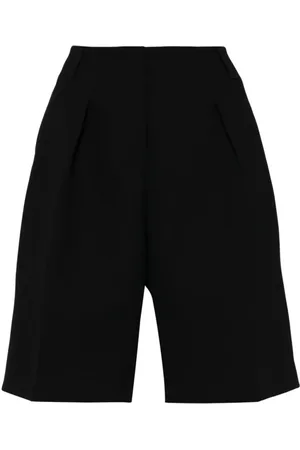 Jacquemus Shorts, Dame, Sort, S, Uld, Ovalo Bermuda Shorts