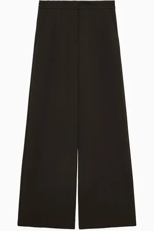 Patrizia Pepe Bukser, Dame, Sort, XS, Polyester, Wide Bukser
