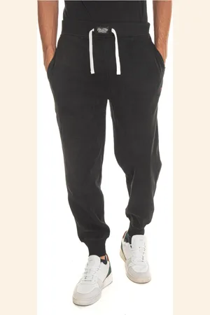 Ralph Lauren Bukser, Herre, Sort, XL, Bomuld, Stretch Waist Overalls Bukser