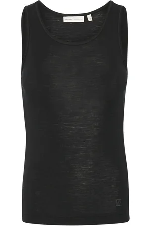 INWEAR Top, Dame, Sort, M, Sleeveless Top