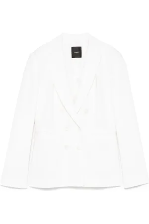 Pinko Jakke, Dame, Hvid, L, Uld, Blazer