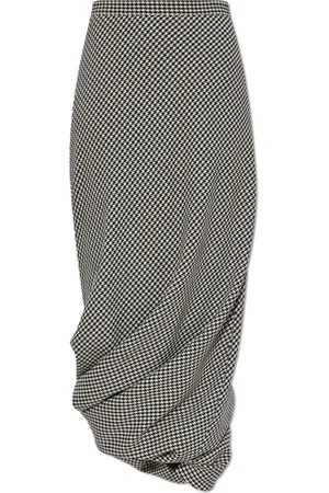 Balenciaga Nederdel, Dame, Sort, 2XS, Uld, Uldnederdel