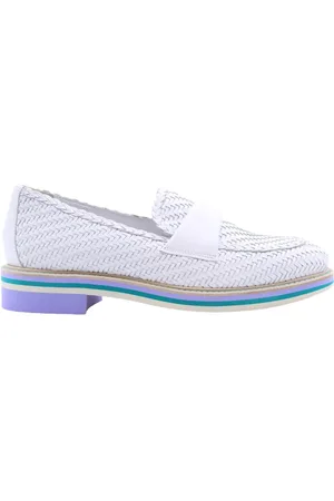 Pertini Sko, Dame, Hvid, 39 EU, Læder, Ouderkerk Loafers