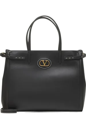 VALENTINO GARAVANI Taske, Herre, Sort, ONE SIZE, Uld, Antibes Shoppingtaske