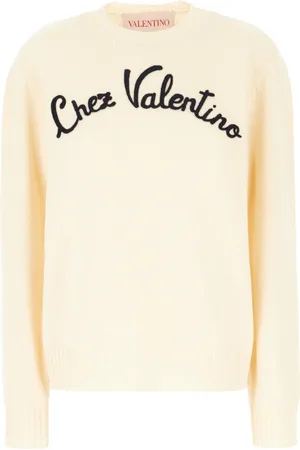 VALENTINO GARAVANI Strik, Herre, , L, Uld, Chez Valentino sweater