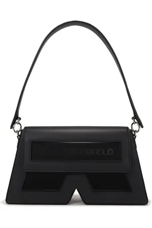Karl Lagerfeld Taske, Dame, Sort, ONE SIZE, Uld, Skuldertaske