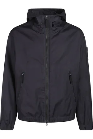 Stone Island Jakke, Herre, Blå, 2XL, Uld, Stilfuld Jakke