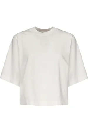 Pinko Top, Dame, , XS, Bomuld, Bomuld Jersey Logo Broderet Skjorte