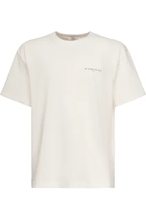 Ih Nom Uh Nit Top, Herre, , S, Bomuld, Bomuld T-shirts med Bogstav Logo