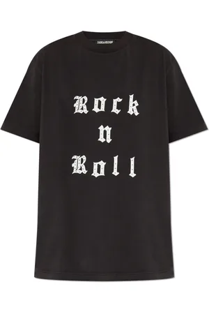 Zadig & Voltaire Top, Dame, Sort, S, Bomuld, Edwin Printed T-Shirt