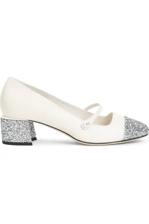 Jimmy Choo Sko, Dame, , 39 EU, Læder, Metallic Pumps