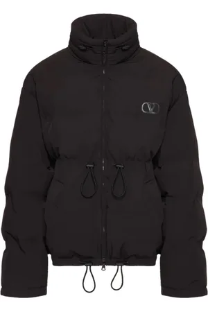 VALENTINO GARAVANI Jakke, Herre, Sort, L, Uld, VLogo Puffer Jakke
