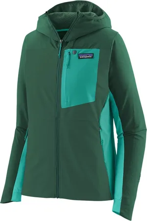 Patagonia Sport, Dame, Grøn, XS, Uld, Windproof Cross Strada Hoody