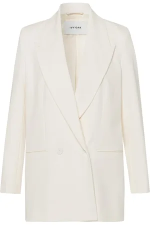 Ivy & Oak Jakke, Dame, Hvid, M, Polyester, JIL Blazer