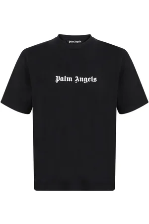 Palm Angels Top, Herre, Sort, M, Bomuld, Klassisk Logo Tee