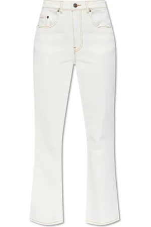 Tory Burch Jeans, Dame, , W28, Bomuld, Cropped Flare Jeans