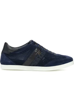 John Richmond Sko, Herre, Blå, 39 EU, Læder, 4170A Sneakers