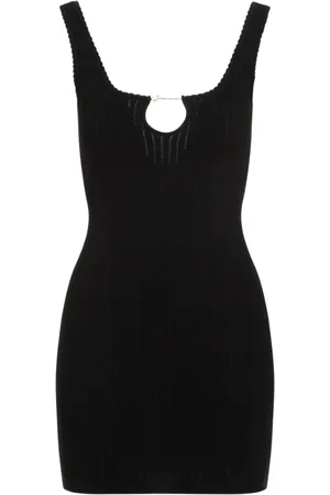 Jacquemus Kjole, Dame, Sort, S, Uld, La Mini Robe Sierra