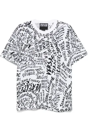 VERSACE Top, Herre, Hvid, XL, Hvid Crew Neck T-shirt Mænd