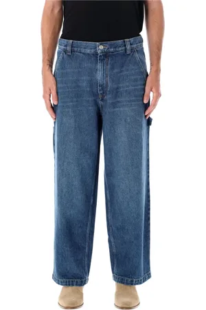 Isabel Marant Jeans, Herre, Blå, W31, Bomuld, Wide-Leg Jeans