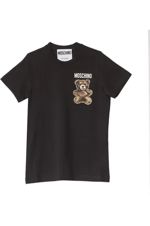 Moschino Top, Dame, Sort, S, Bomuld, Adrian Mini Bear T-shirt Sort
