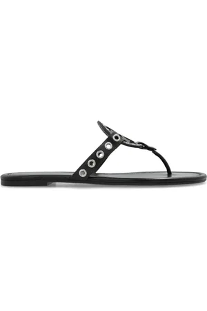 Tory Burch Sko, Dame, Sort, 41 EU, Uld, Miller Eyelet Sandal