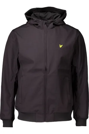 Lyle & Scott Jakke, Herre, Sort, XL, Mesh Back Softshell Jakke i Sort