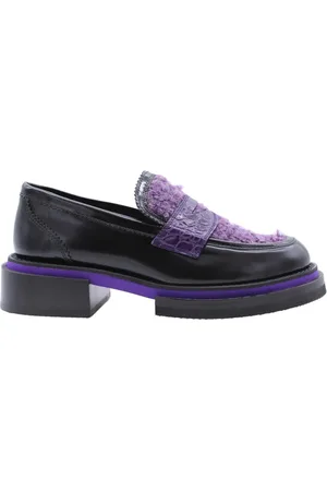 Pertini Sko, Dame, Sort, 40 EU, Læder, Montfort Loafers