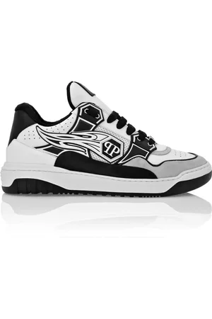 Philipp Plein Sko, Herre, Sort, 43 EU, Casual Sneakers