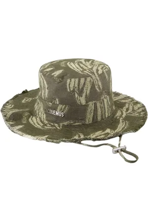 Jacquemus Tilbehør, Dame, Grøn, 60 CM, Bomuld, Artiskok Bucket Hat