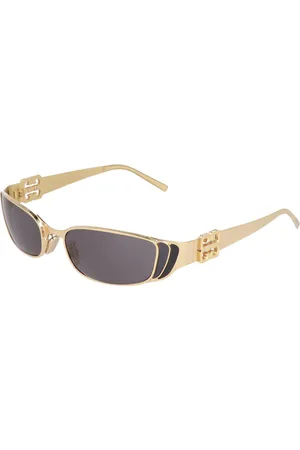 Givenchy Tilbehør, unisex, Gul, 55 MM, Moderne Rektangulære Solbriller