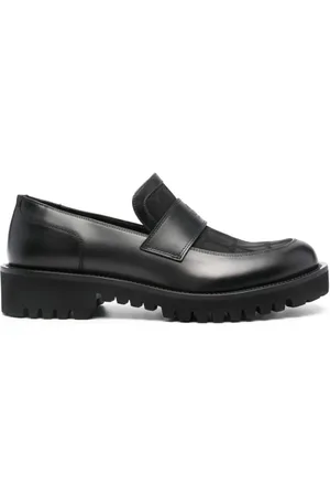 VALENTINO GARAVANI Sko, Herre, Sort, 40 EU, Uld, Stilfulde Loafers