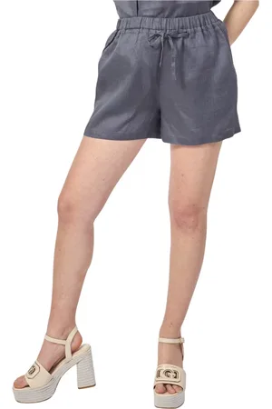 ECOALF Shorts, Dame, Grå, XS, Uld, Grå Elastiske Talje Shorts
