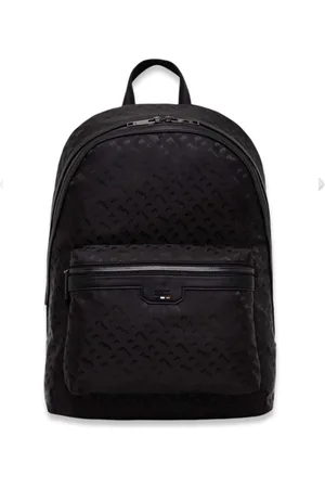 HUGO BOSS Taske, unisex, Sort, ONE SIZE, Læder, Trystan Rygsæk
