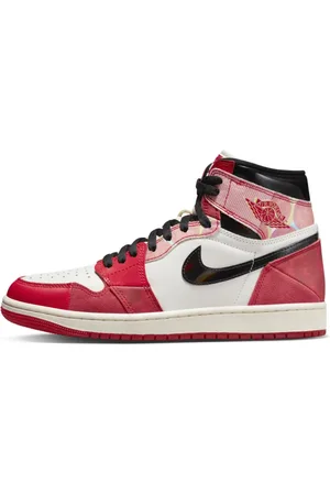Jordan Sko, Herre, Rød, 37 1/2 EU, Læder, Air 1 High OG Next Chapter