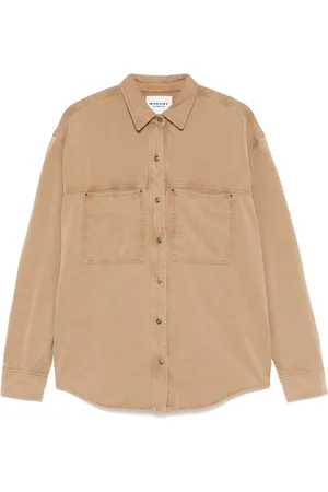 Isabel Marant Bluser & Skjorter, Dame, Brun, M, Raquel Skjorte