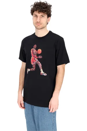 Jordan Top, Herre, Sort, L, Bomuld, Pointillism Graphics T-shirt
