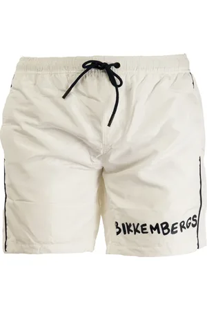 Bikkembergs Badetøj, Herre, Hvid, 2XL, Herre badetøj