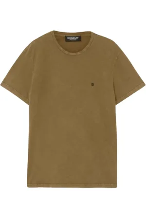 Dondup Top, Herre, Grøn, S, Bomuld, Casual Cotton Tee