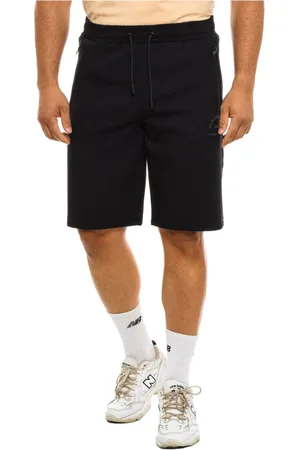 Karl Lagerfeld Shorts, Herre, Sort, S, Uld, Sporty Shorts med elastisk linning