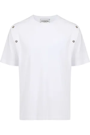 Iceberg Top, Herre, Hvid, 2XL, Regular Fit T-shirt