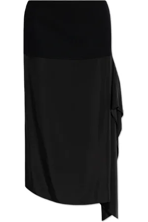 Jil Sander Nederdel, Dame, Sort, XS, Uld, Mixed-Material Nederdel
