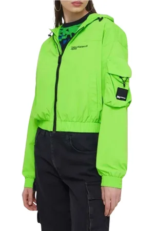 Karl Lagerfeld Jakke, Dame, Grøn, S, Utility Pocket Jakke