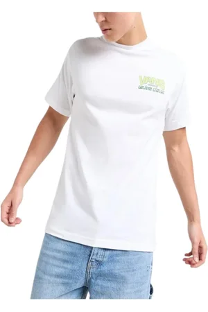 Vans Top, Herre, Hvid, L, Bomuld, Urban Grafisk T-shirt
