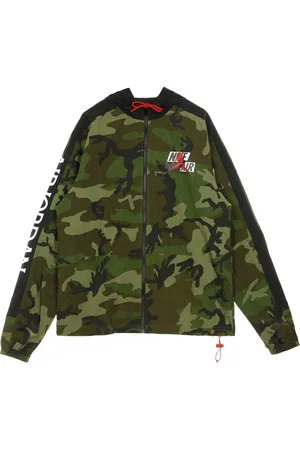 Jordan Sweathshirts & Hoodies, Herre, Grøn, S, Uld, Klassisk Windbreaker