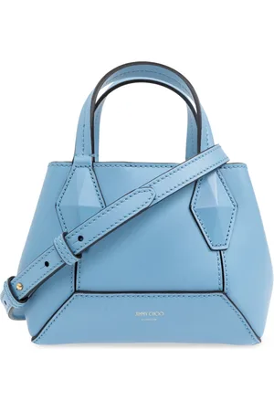 Jimmy Choo Taske, Dame, Blå, ONE SIZE, Uld, Diamond Tote XS