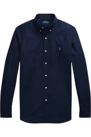 Ralph Lauren Skjorte, Herre, Blå, XL, Bomuld, Formal Camicia Skjorte