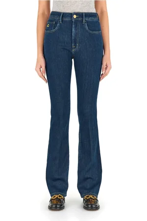 Jacob Cohen Jeans, Dame, Blå, W30, Bomuld, Viv Low Bootcut Jeans